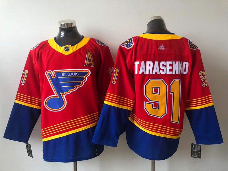 Men's St. Louis Blues Vladmir Tarasenko #91 Red Breakaway Player jersey