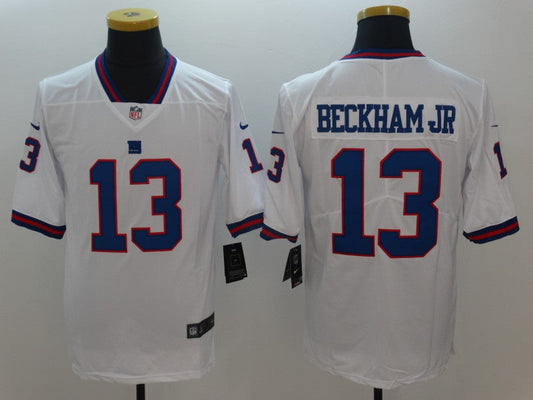 Men's New York Giants Odell Beckham Jr. #13 White Game Player jersey