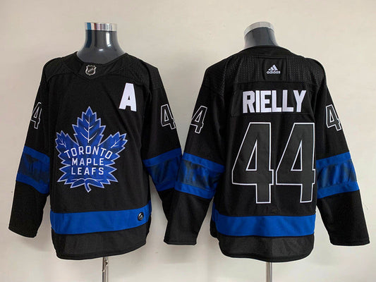 Men's Toronto Maple Leafs Morgan Rielly #44 Black Authentic Player jersey