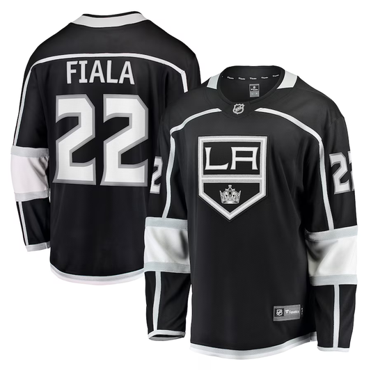Men's Los Angeles Kings Kevin Fiala #22 Black Home Breakaway Player jersey