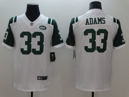 Men's New York Jets Jamal Adams #33 White Game Player jersey