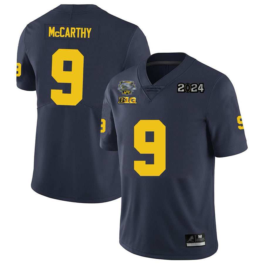 #9 J.J. McCarthy Player Michigan Wolverines Replica Football Jerseys