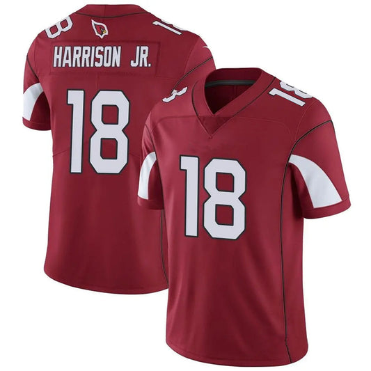 A.Cardinals #18 Marvin Harrison Jr. Player Red Limited Vapor Untouchable Football Jerseys