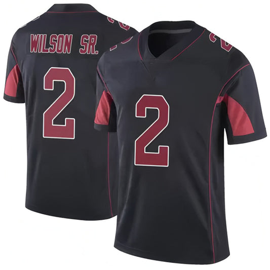 A.Cardinals #2 Mack Wilson Sr. Player Black Vapor Limited Elite Football Jerseys
