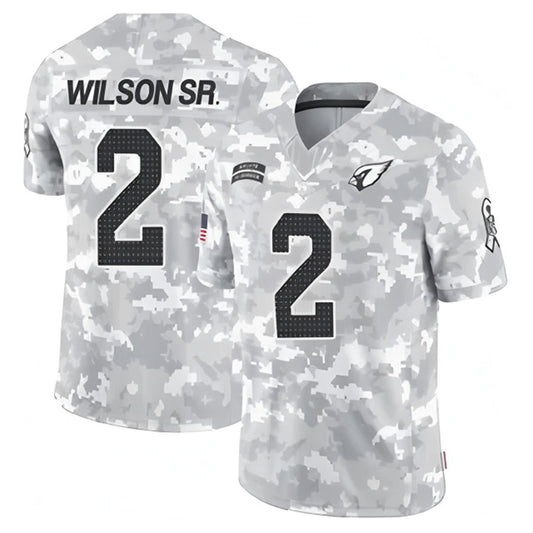 A.Cardinals #2 Mack Wilson Sr. Player Camo Salute to Service Limited Stitched Football Jerseys
