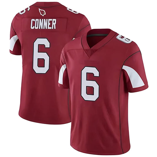 A.Cardinals #6 James Conner Player Cardinal Vapor Elite Stitched Football Jerseys