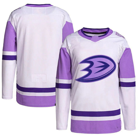 A.Ducks Blank Player Replica Stitched Hockey Jerseys