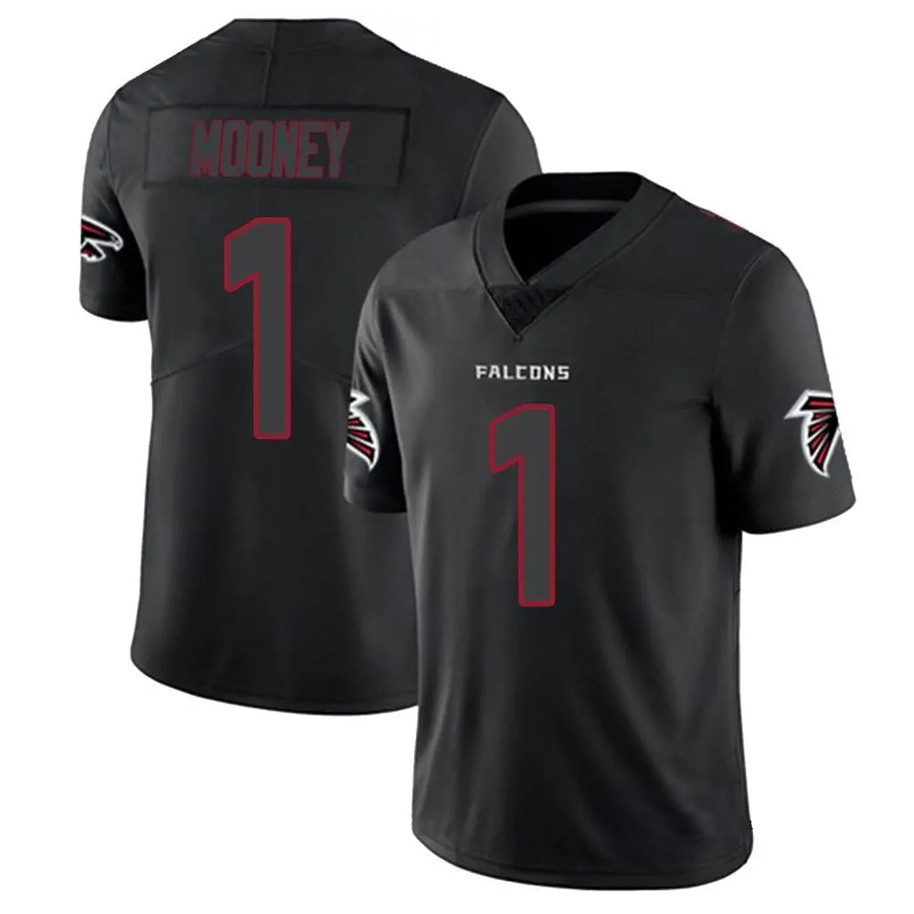 A.Falcons #1 Darnell Mooney Player Limited Black Impact Football Jerseys