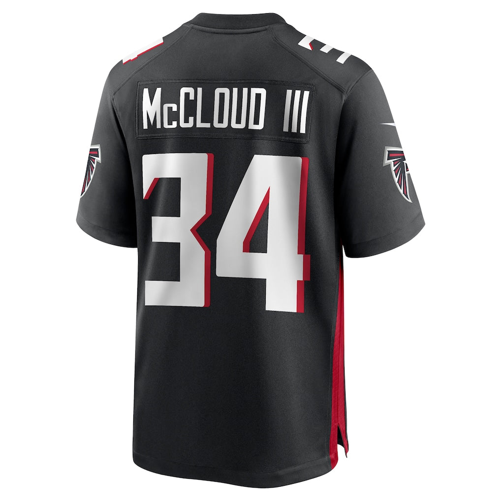 A.Falcons #34 Ray-Ray McCloud III Player Black Home Game Football Jerseys