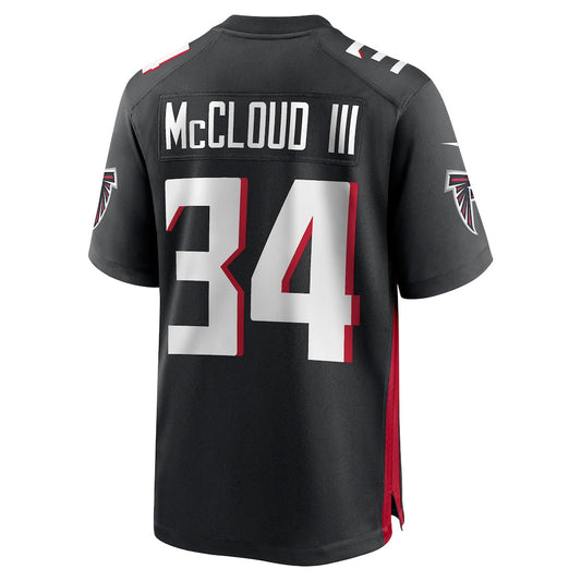 A.Falcons #34 Ray-Ray McCloud III Player Black Home Game Football Jerseys