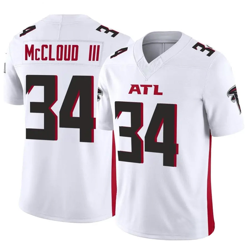 A.Falcons #34 Ray-Ray McCloud III Player White Vapor F.U.S.E. Limited Football Jerseys