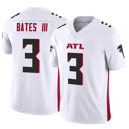 A.Falcons #3 Jessie Bates III Player White Vapor F.U.S.E. Limited Football Jerseys