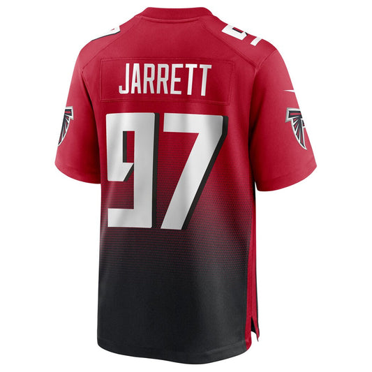 A.Falcons #97 Grady Jarrett Player Red Home Game Football Jerseys