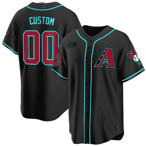 Custom A.Diamondbacks Cool Base Game Baseball Jerseys