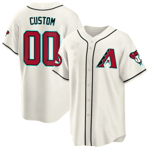 Custom A.Diamondbacks Cool Base Game Baseball Jerseys