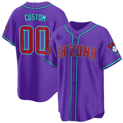 Custom A.Diamondbacks Cool Base Game Jersey V2 Baseball Jerseys