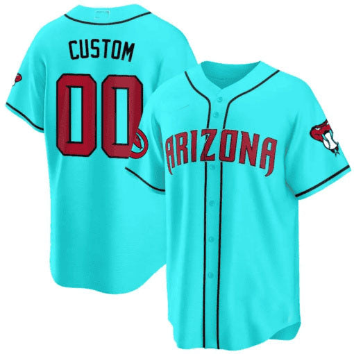 Custom A.Diamondbacks Cool Base Game Jersey V2 Baseball Jerseys
