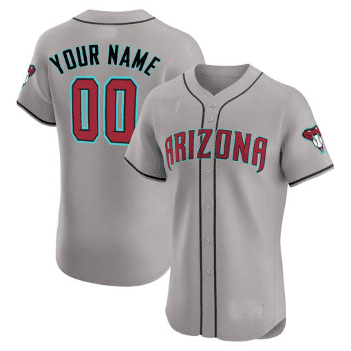 Custom A.Diamondbacks Flex Base Game Stitched Baseball Jerseys