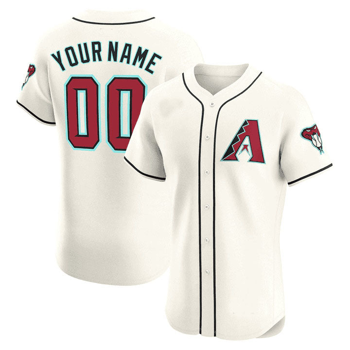 Custom A.Diamondbacks Flex Base Game Stitched Baseball Jerseys