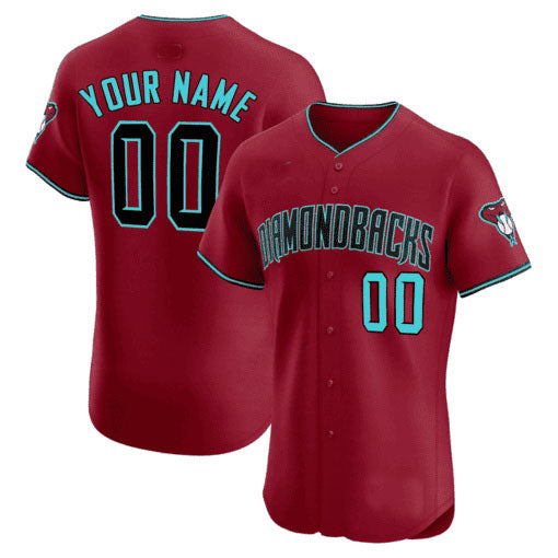 Custom A.Diamondbacks Flex Base Game Stitched Baseball Jerseys