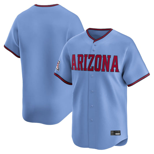 Arizona Wildcats Blank Player Light Blue Limited Home Wordmark College Jerseys