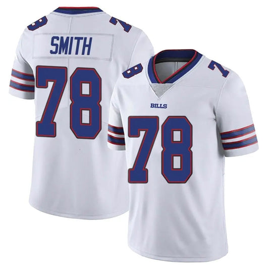 B.Bills #78 Bruce Smith Player White Vapor Limited Football Jerseys