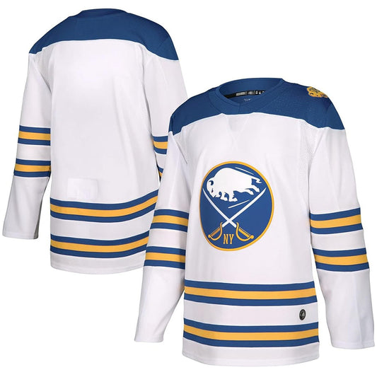 B.Sabres Blank Player Fanatics Breakaway White Home Hockey Jerseys