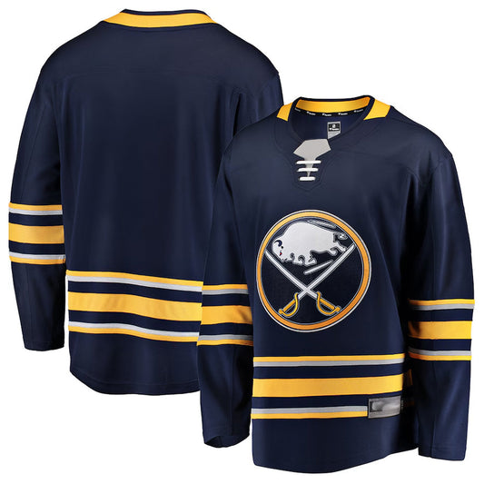 B.Sabres Fanatics Blank Player Fanatics Breakaway Home Navy Hockey Jerseys