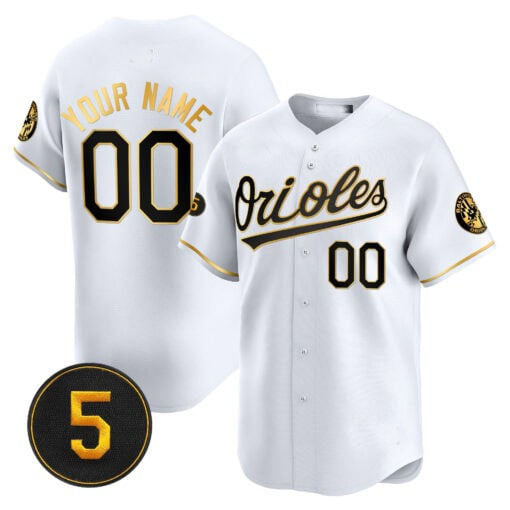 Custom B.Orioles Robinson Patch Vapor Premier Limited Baseball Jerseys