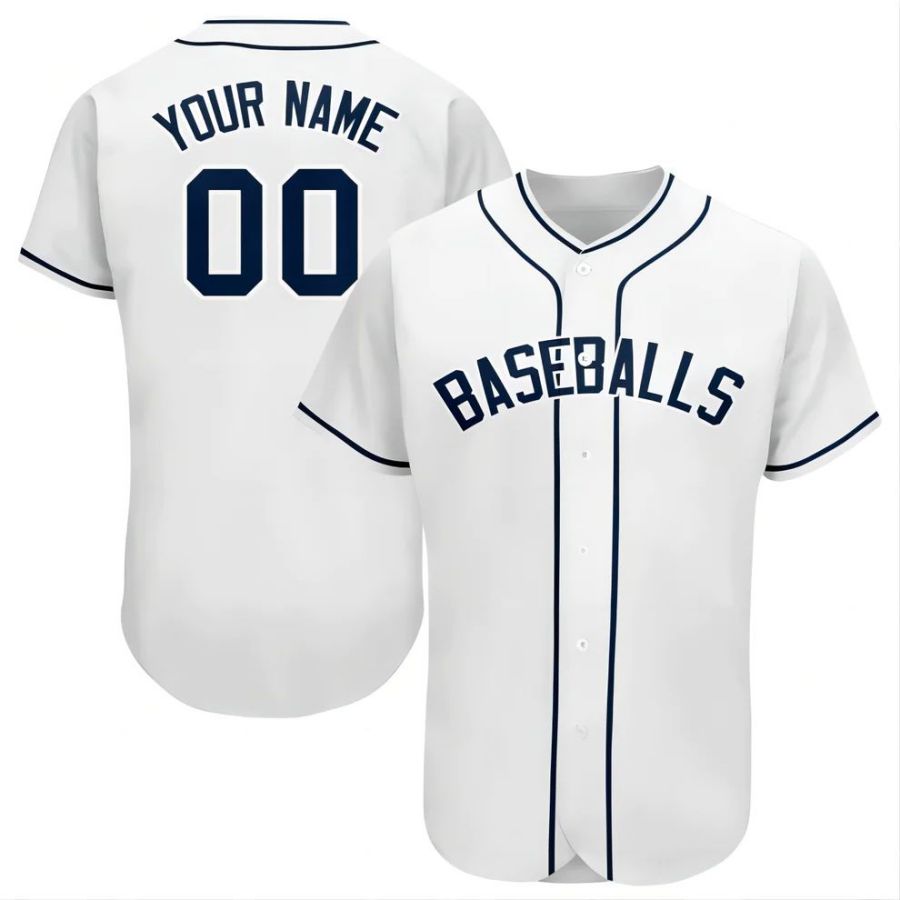 Custom S.Diego Padres Stitched Personalized Button Down Baseball Jerseys