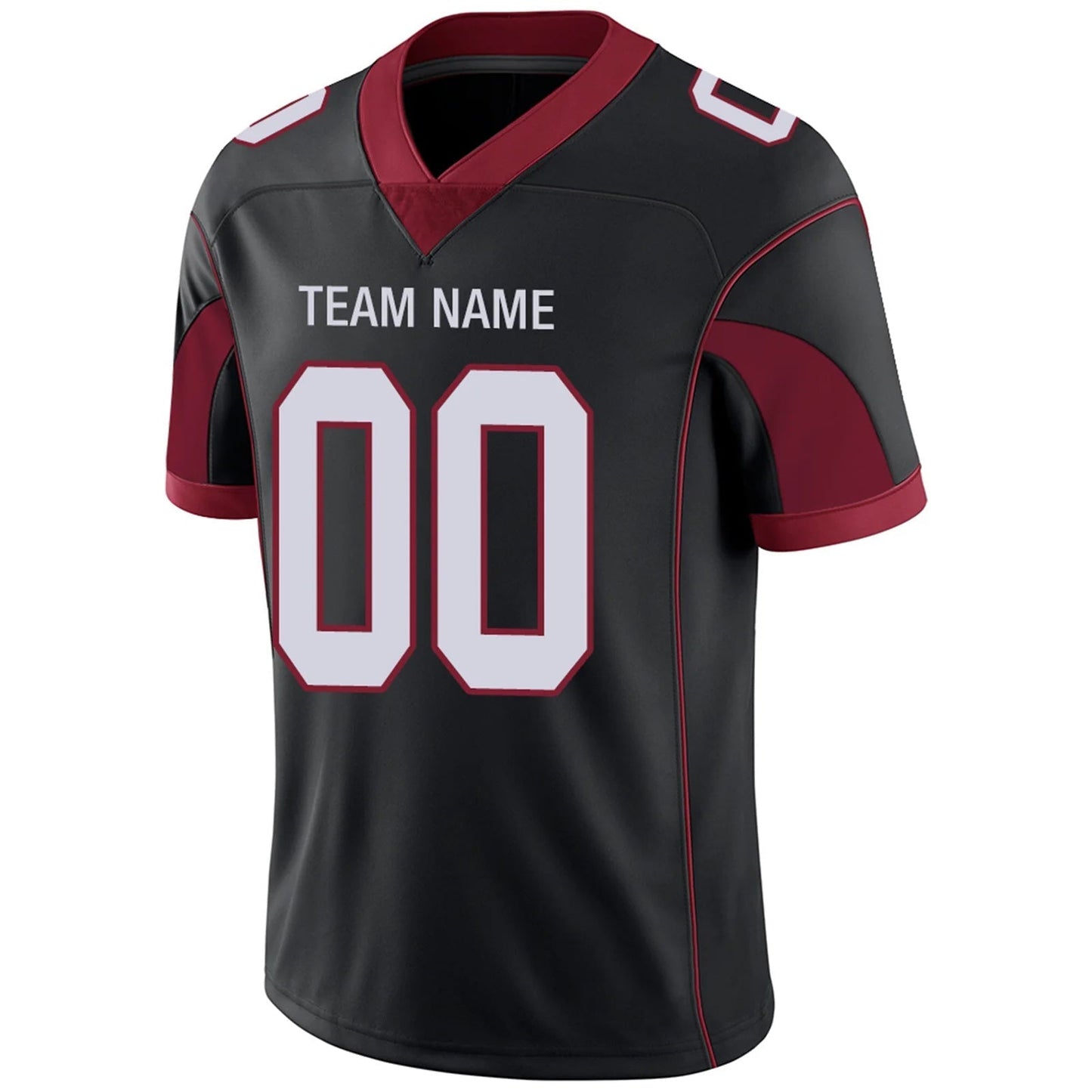 Custom A.Cardinals Black Personalized Design Football Jerseys