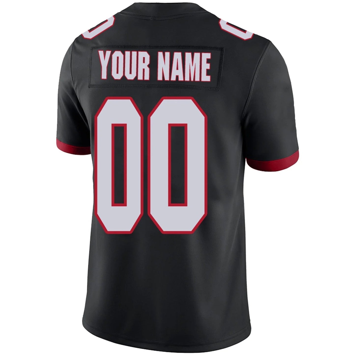 Custom A.Falcons Black Personalized Design Football Jerseys