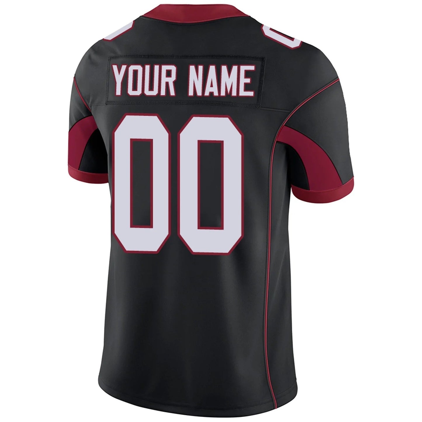 Custom A.Cardinals Black Personalized Design Football Jerseys