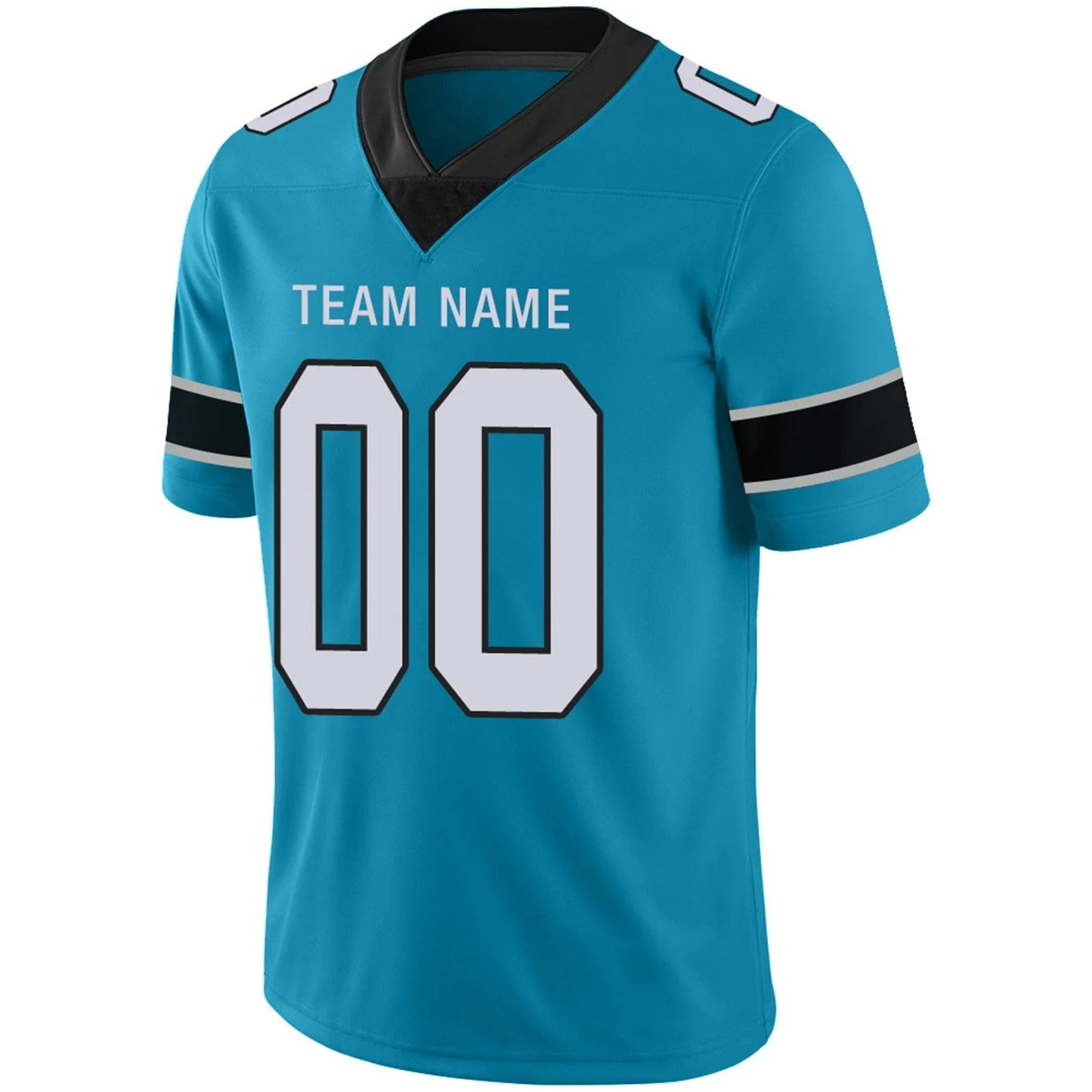 Custom C.Panthers Blue Personalized Design Football Jerseys
