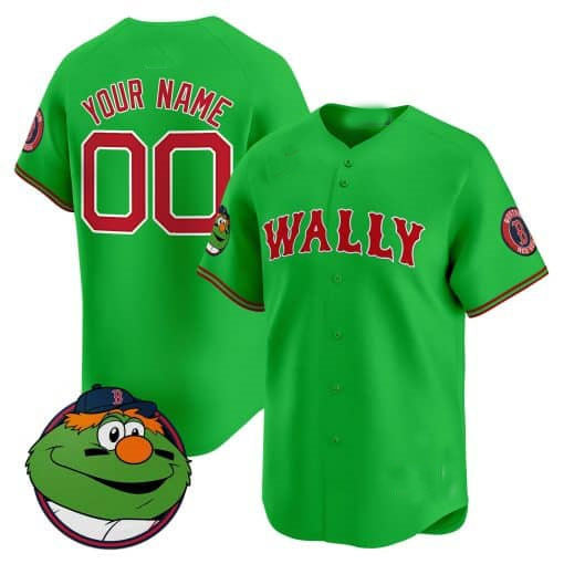 Custom B.Red Sox Wally Vapor Premier Limited Baseball Jerseys