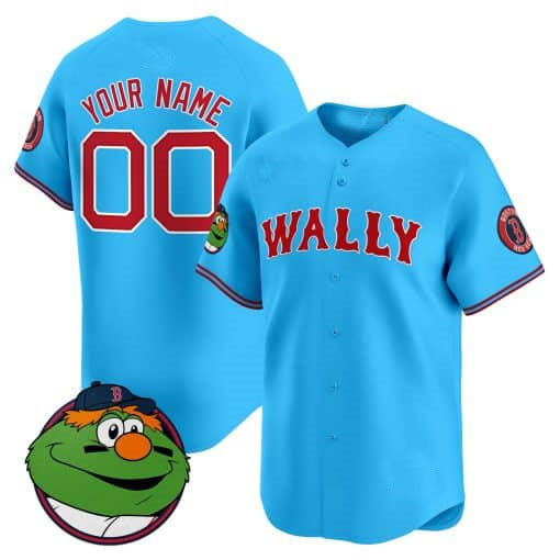 Custom B.Red Sox Wally Vapor Premier Limited Baseball Jerseys
