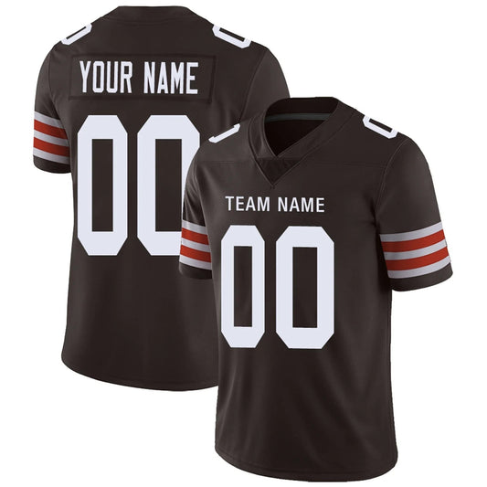 Custom C.Browns Brown Personalized Design Football Jerseys