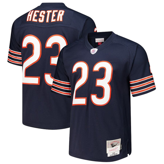 C.Bears #23 Devin Hester Player Mitchell & Ness Navy Legacy Replica Football Jerseys