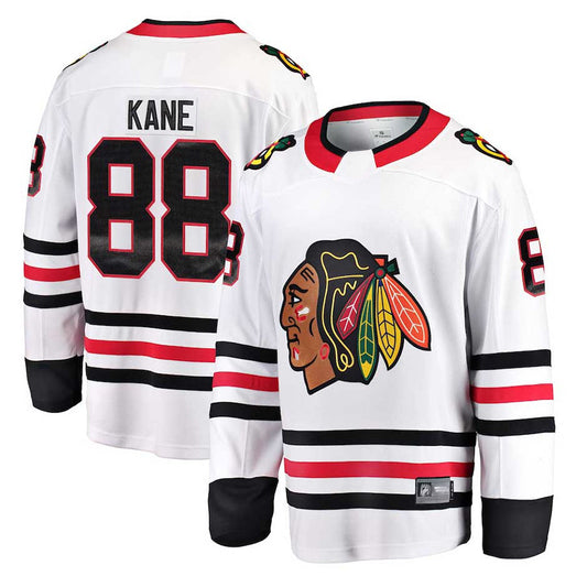 C.Blackhawks #8 Ryan Donato Player Fanatics White Home Breakaway Hockey Jerseys
