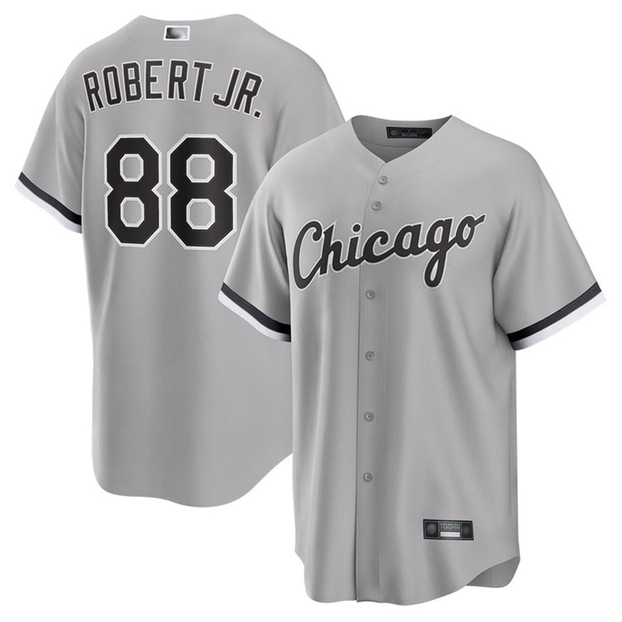 C.White Sox #35 Luis Robert Jr. Player Gray Road Replica Baseball Jerseys
