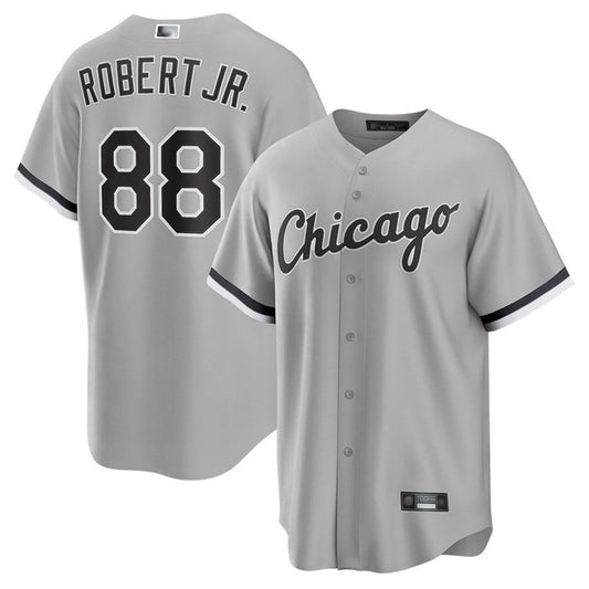 C.White Sox #35 Luis Robert Jr. Player Gray Road Replica Baseball Jerseys