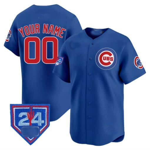Custom C.Cubs Spring Training Patch Vapor Premier Limited Baseball Jerseys