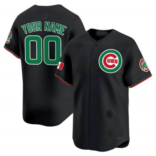 Custom C.Cubs Mexico Vapor Premier Limited V3 Stitched Baseball Jerseys