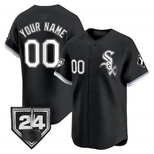 Custom C.White Sox Spring Training Patch Vapor Premier Limited Stitched Baseball Jerseys