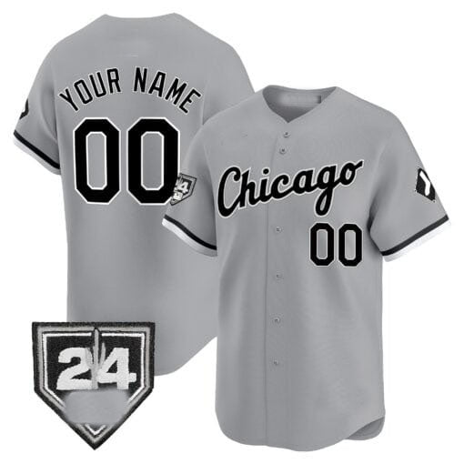 Custom C.White Sox Spring Training Patch Vapor Premier Limited Stitched Baseball Jerseys