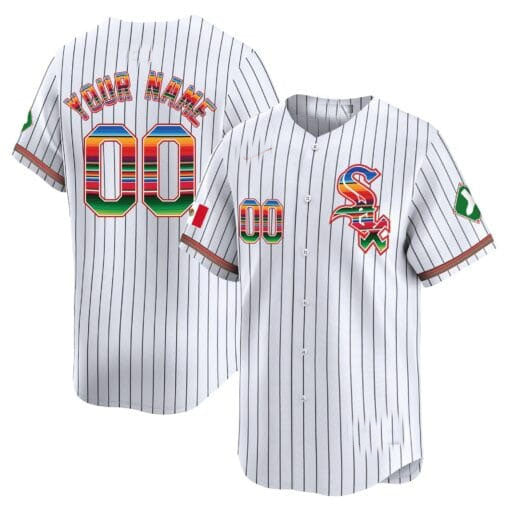 Custom C.White Sox Mexico Vapor Premier Limited V2 Stitched Baseball Jerseys