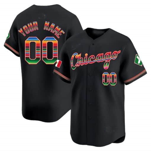 Custom C.White Sox Mexico Vapor Premier Limited V3 Stitched Baseball Jerseys