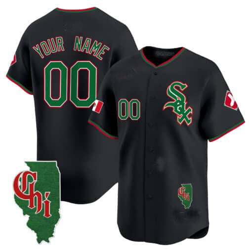 Custom C.White Sox Mexico Vapor Premier Limited Stitched Baseball Jerseys
