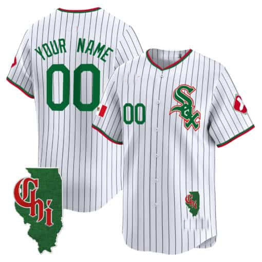 Custom C.White Sox Mexico Vapor Premier Limited Stitched Baseball Jerseys