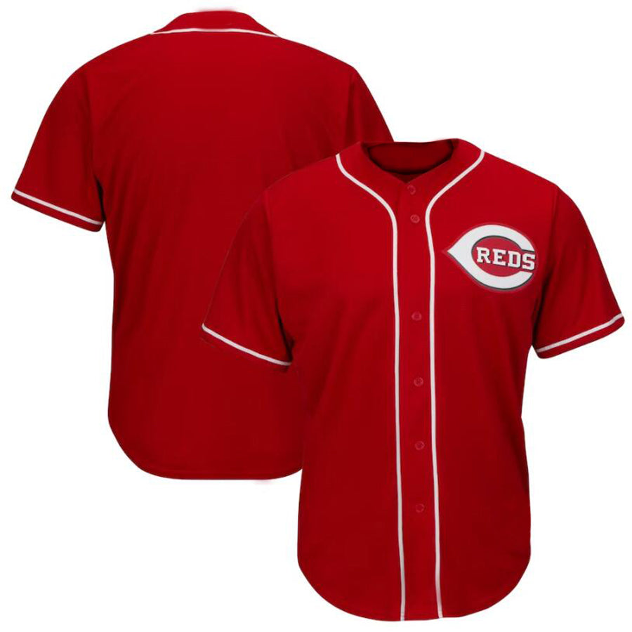 C.Reds Blank Player Red Big & Tall Replica Team Baseball Jerseys